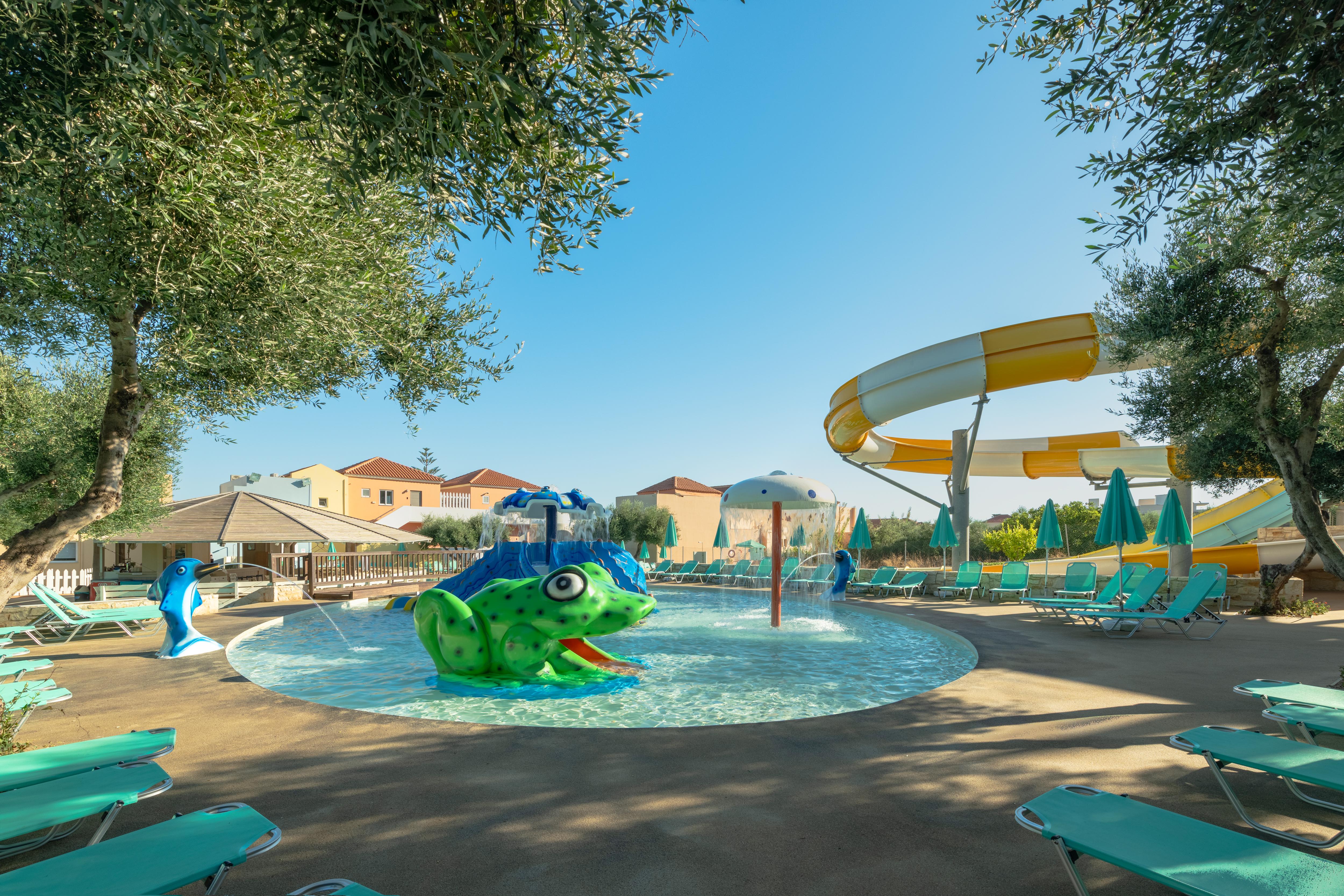 Iolida Village Water Park Hotel Agia Marina 외부 사진